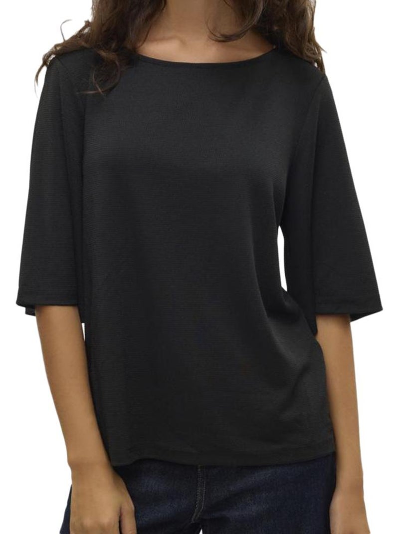 Top Preto Feminino Vero Moda Kanva Preto - Kiabi