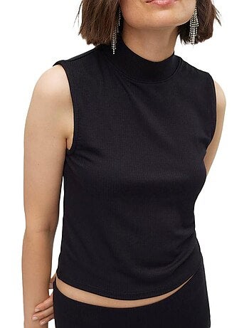 Top Preto Feminino Vero Moda Mary