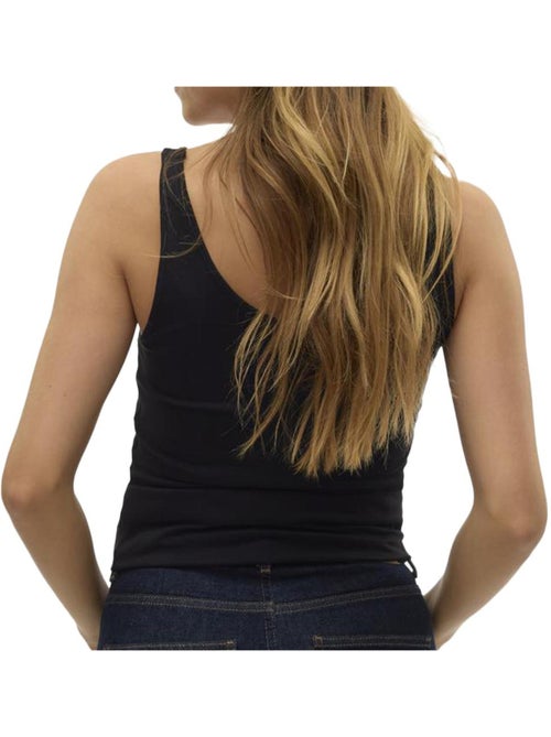 Top Preto Feminino Vero Moda Maxi My Soft - Kiabi Top Preto Feminino Vero Moda Maxi My Soft - Kiabi