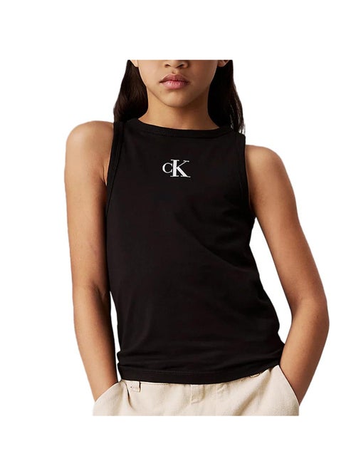 Top Preto Menina Calvin Klein Jeans IG0IG02435 - Kiabi
