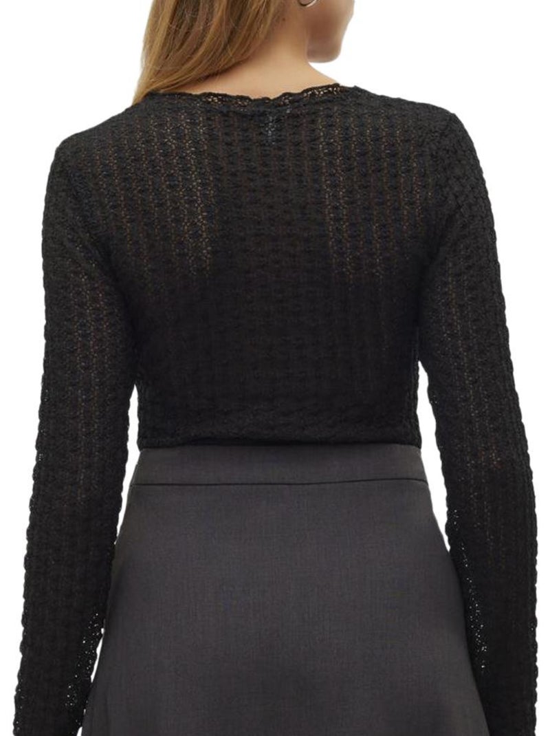 Top Preto Vero Moda Shelby para Mulher Preto - Kiabi