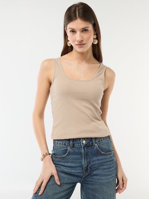 Top sem mangas - Kiabi