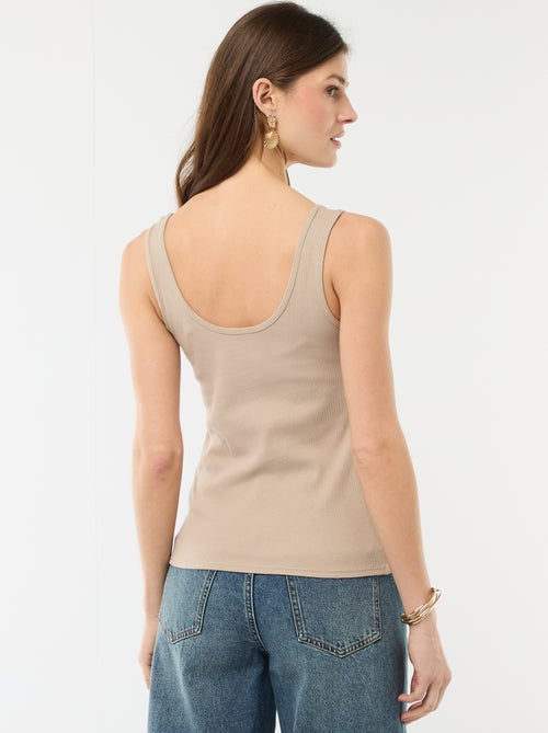 Top sem mangas - Kiabi