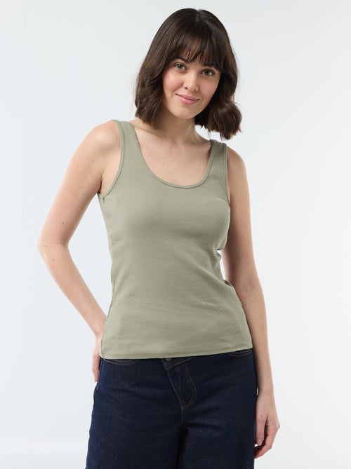 Top sem mangas - Kiabi