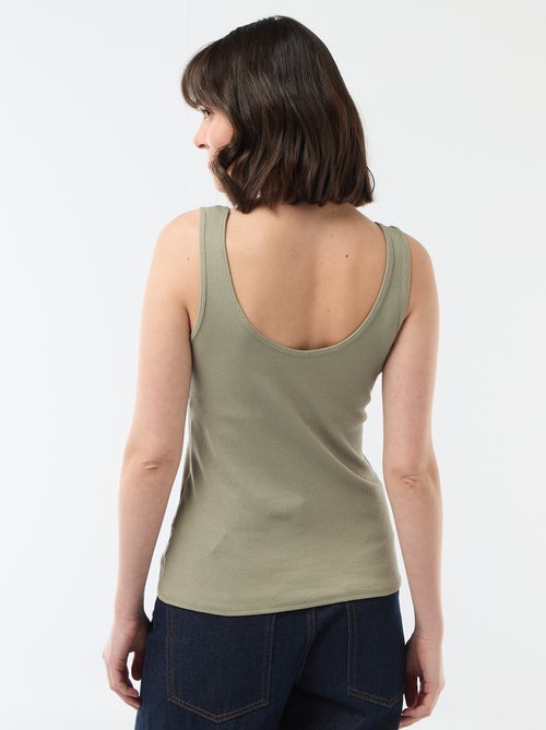 Top sem mangas - Kiabi