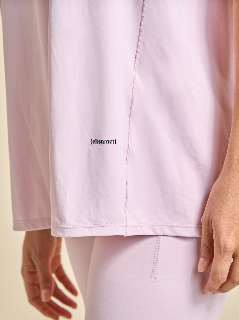 Top sem mangas com cavas oversize - (ekstract) Rosa - Kiabi