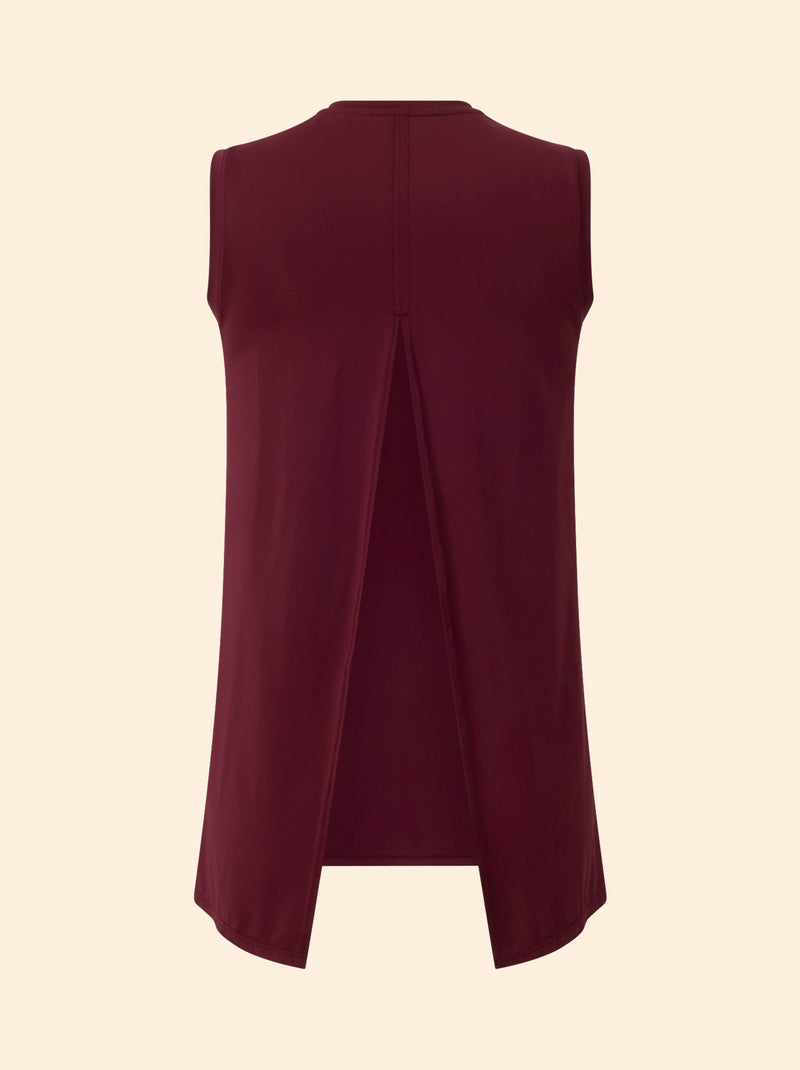 Top sem mangas com cavas oversize - (ekstract) Vermelho - Kiabi