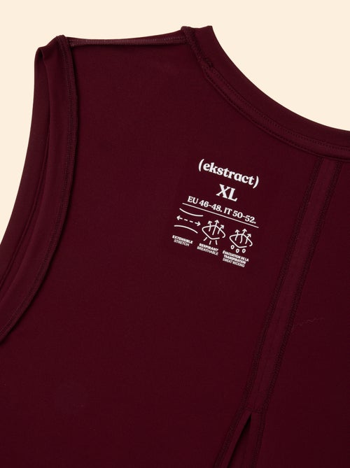 Top sem mangas com cavas oversize - (ekstract) - Kiabi Top sem mangas com cavas oversize - (ekstract) - Kiabi