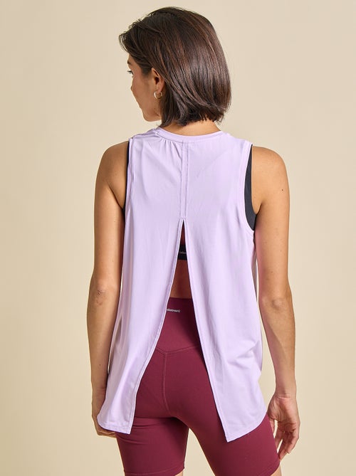 Top sem mangas com cavas oversize - (ekstract) - Kiabi Top sem mangas com cavas oversize - (ekstract) - Kiabi