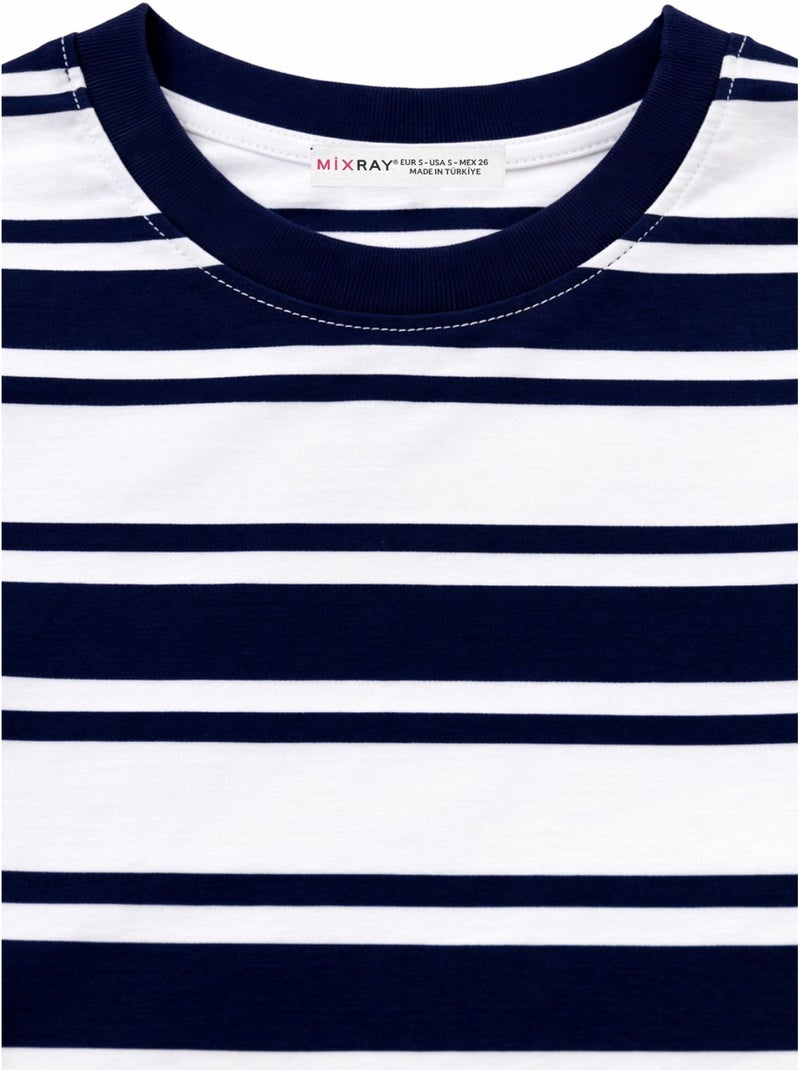 Top sem mangas feminino mixray Branco Azul - Kiabi