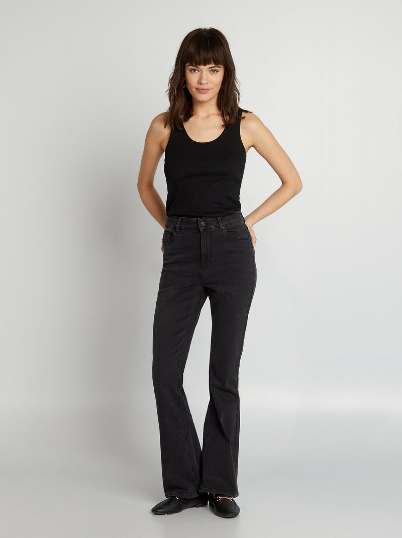 Top sem mangas Preto - Kiabi