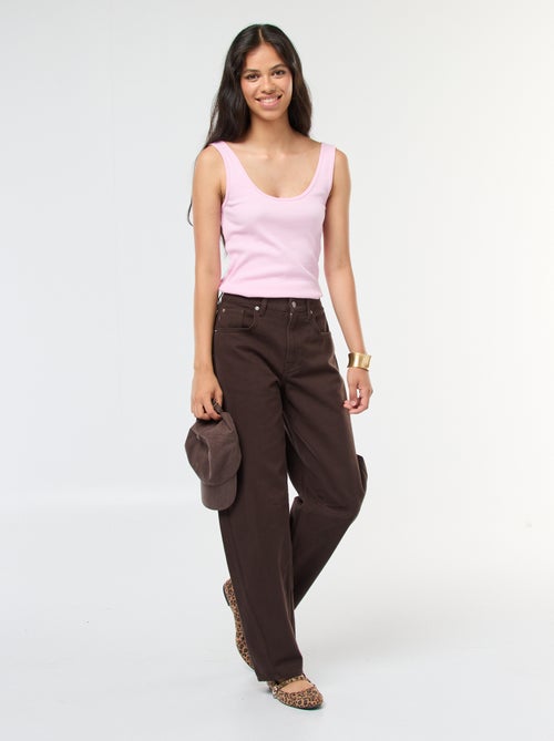 Top sem mangas - Kiabi