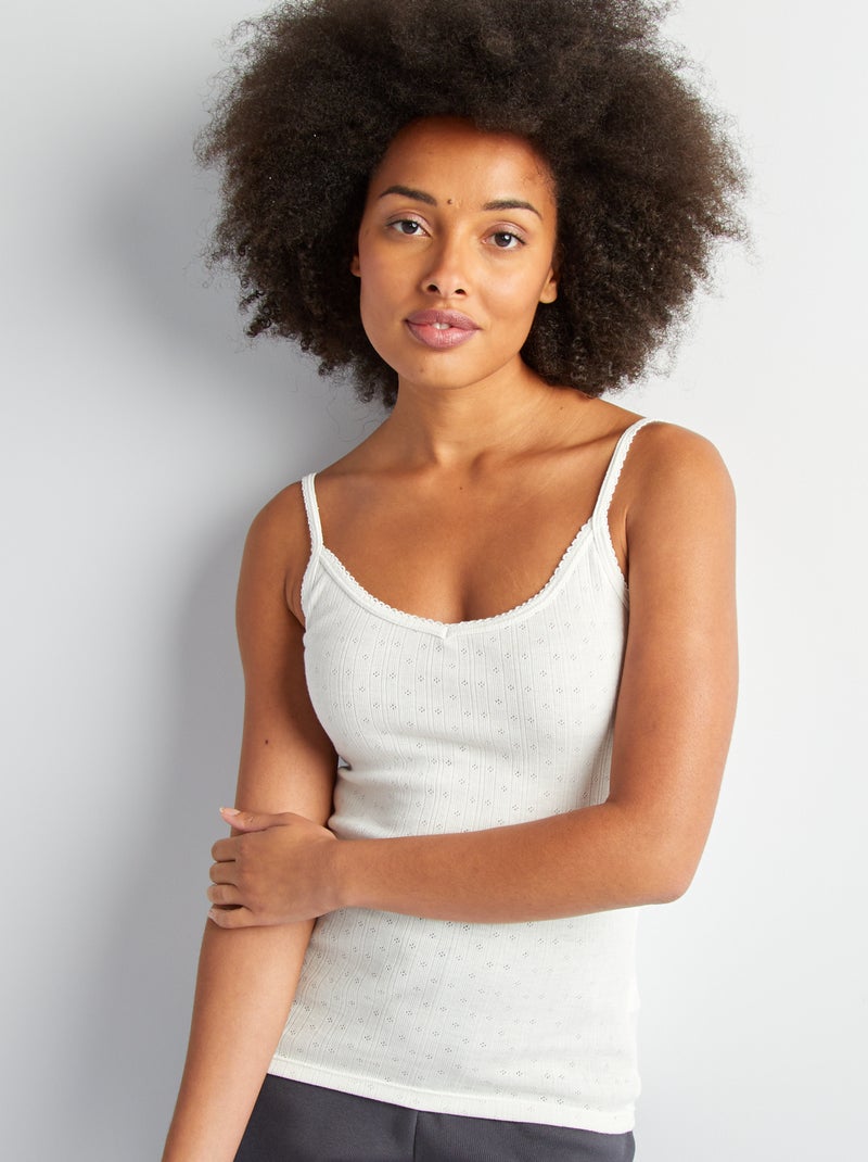 Top termorregulador Branco - Kiabi