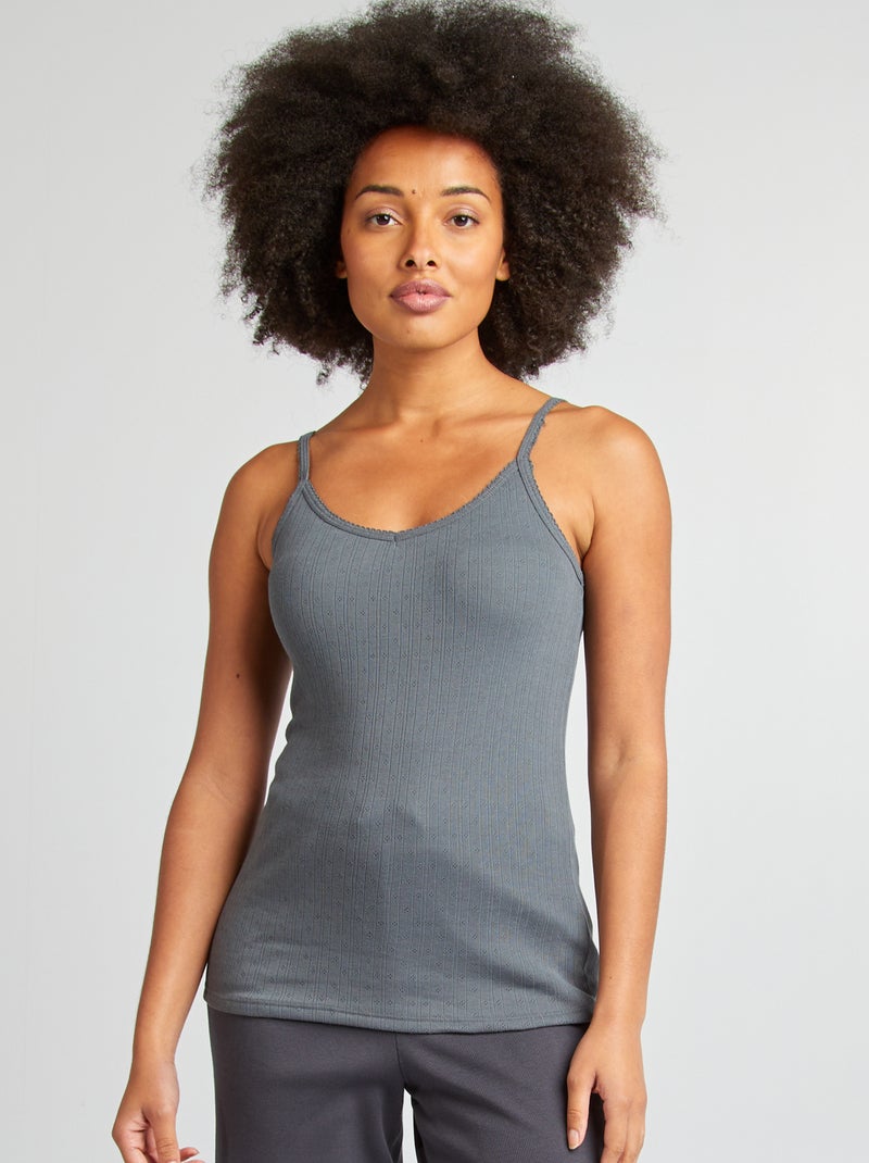 Top termorregulador CINZA - Kiabi