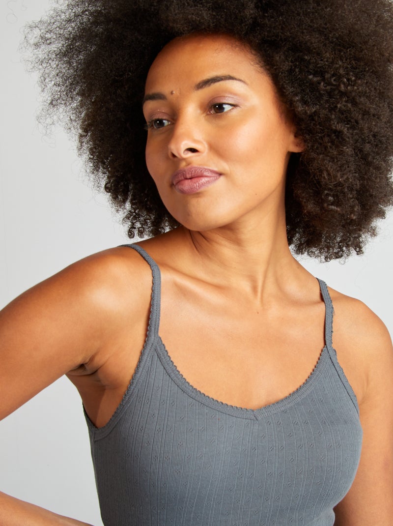 Top termorregulador CINZA - Kiabi