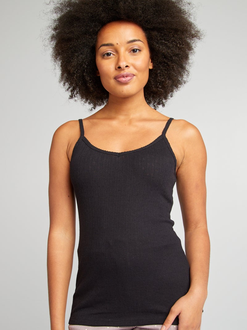 Top termorregulador Preto - Kiabi