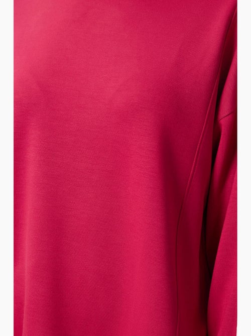 Top túnica oversized comprido às riscas tommy - Kiabi