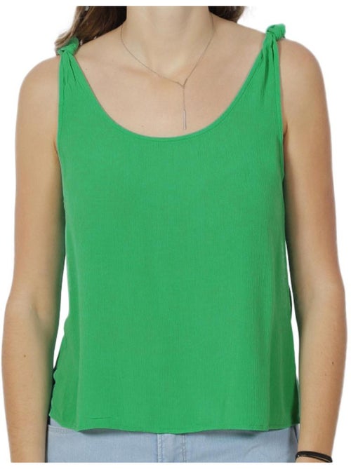 Top Verde com Padrões para Mulher Vero Moda Menny - Kiabi Top Verde com Padrões para Mulher Vero Moda Menny - Kiabi