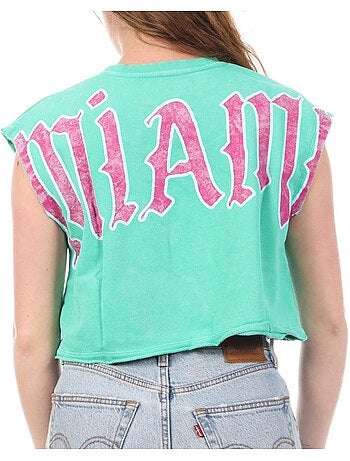 Top Verde Kaporal Vicky para Mulher