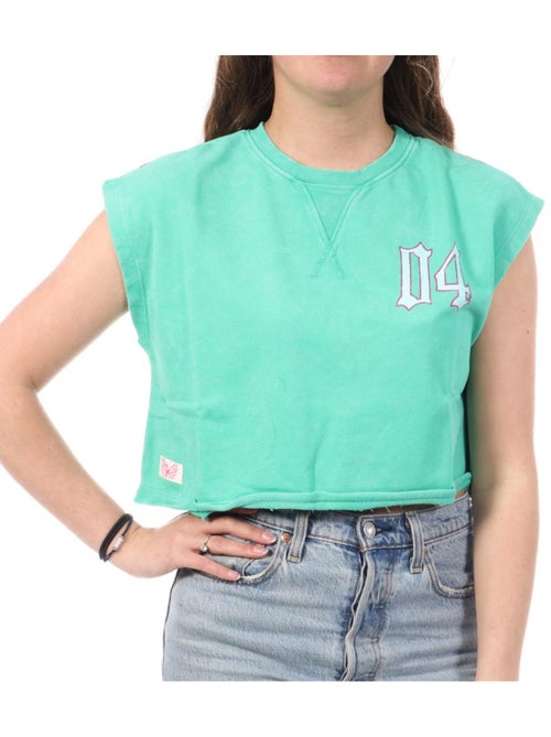 Top Verde Kaporal Vicky para Mulher - Kiabi Top Verde Kaporal Vicky para Mulher - Kiabi