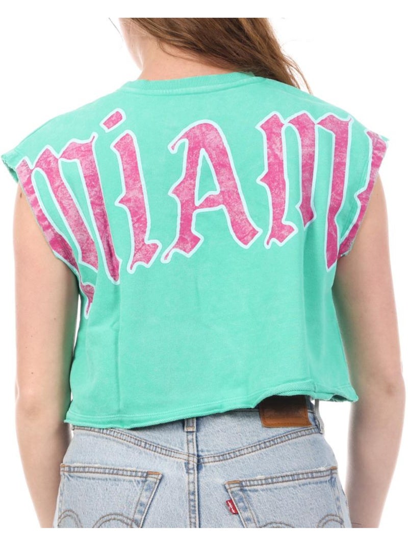 Top Verde Kaporal Vicky para Mulher Verde - Kiabi