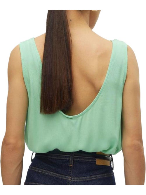 Top Verde Vero Moda Menny para Mulher - Kiabi Top Verde Vero Moda Menny para Mulher - Kiabi