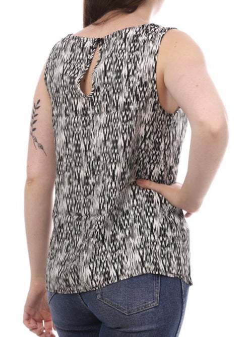 Top Vero Moda Easy Branco Estampado para Mulher - Kiabi Top Vero Moda Easy Branco Estampado para Mulher - Kiabi