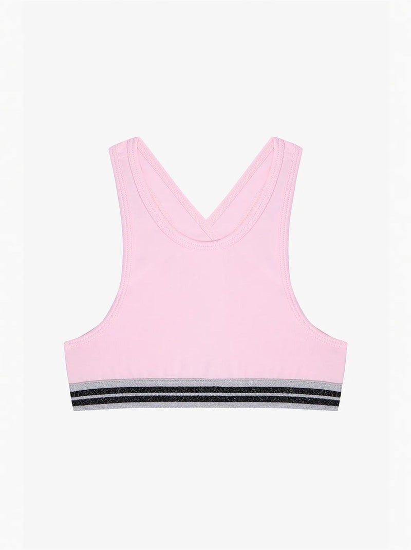 Tops desportivos com brilho, pack de 2 penti Preto - Kiabi