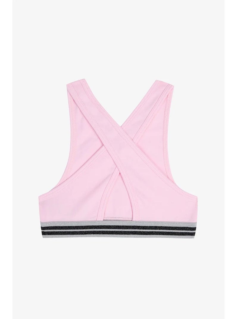 Tops desportivos com brilho, pack de 2 penti Preto - Kiabi
