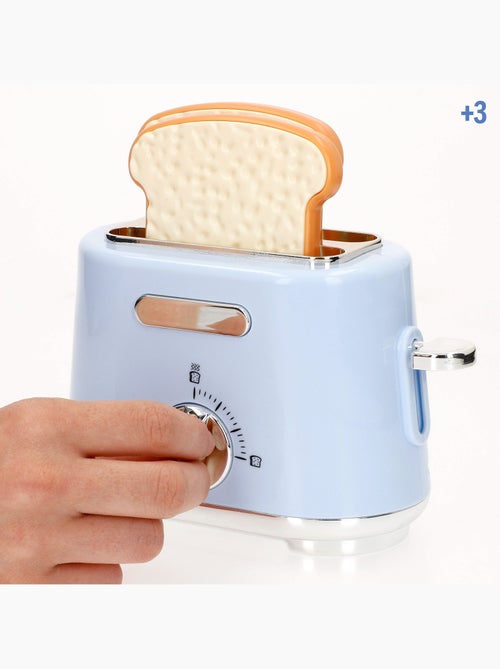 Torradeira de brinquedo realista c/toppings para torradas my home - Kiabi