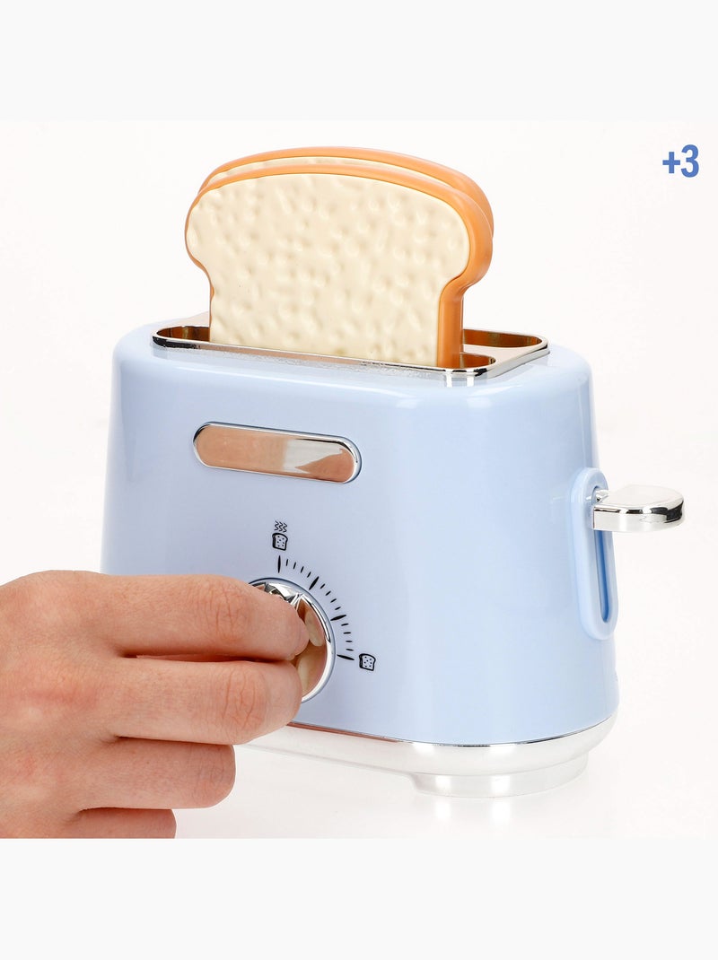 Torradeira de brinquedo realista c/toppings para torradas my home N/D - Kiabi