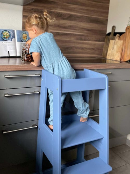 Torre de aprendizagem infantil em madeira | tissi - Kiabi Torre de aprendizagem infantil em madeira | tissi - Kiabi