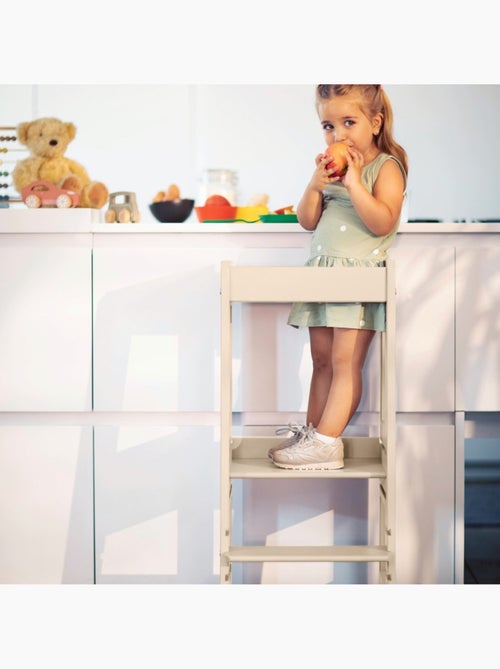 Torre de aprendizagem infantil em madeira | tissi - Kiabi Torre de aprendizagem infantil em madeira | tissi - Kiabi