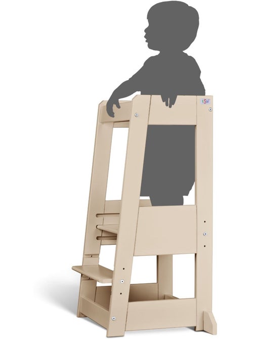 Torre de aprendizagem infantil em madeira | tissi - Kiabi Torre de aprendizagem infantil em madeira | tissi - Kiabi