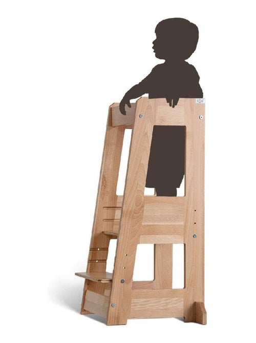 Torre de aprendizagem infantil em madeira | tissi - Kiabi Torre de aprendizagem infantil em madeira | tissi - Kiabi