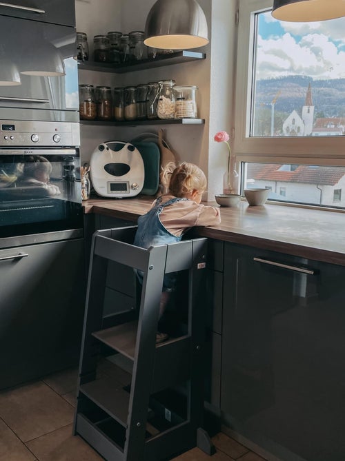Torre de aprendizagem infantil em madeira | tissi - Kiabi Torre de aprendizagem infantil em madeira | tissi - Kiabi