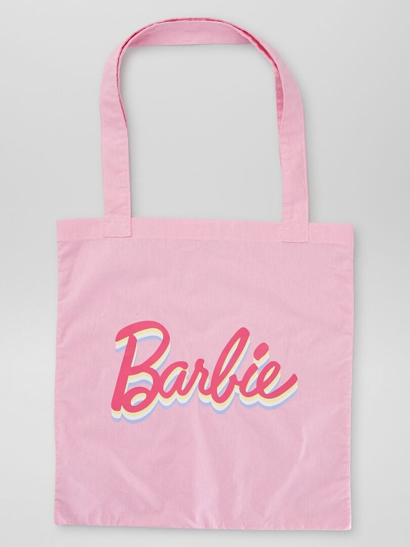 Tote bag 'Barbie' - ROSA - Kiabi - 5.50€