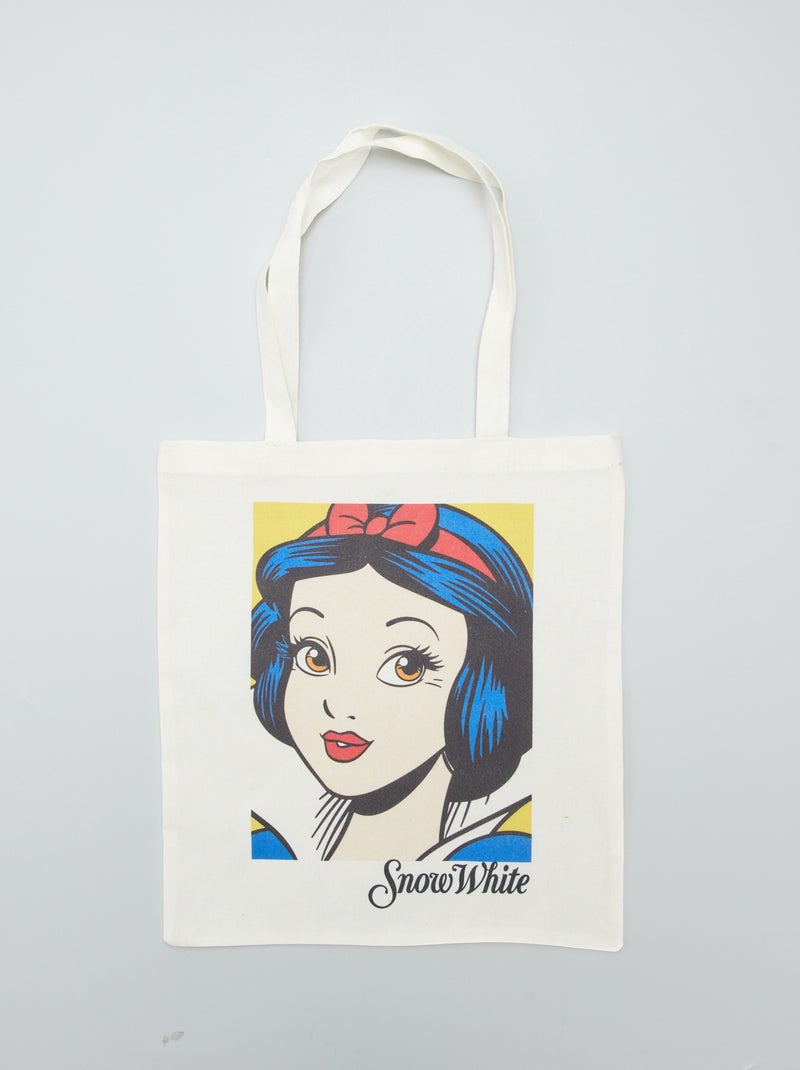 Tote bag 'Branca de Neve' 'Disney' BEGE - Kiabi