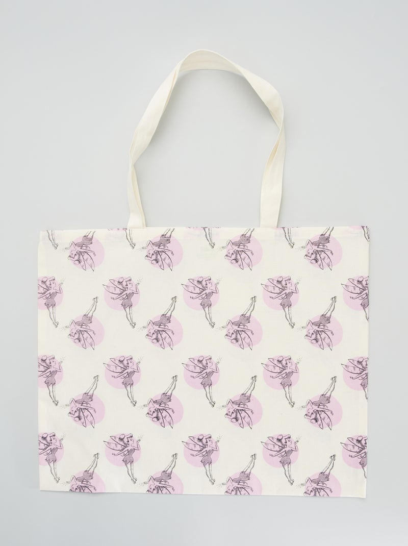 Tote bag com estampado 'Disney' BRANCO - Kiabi