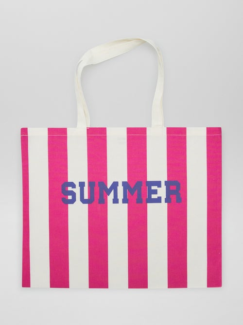 Tote bag de tecido - Kiabi