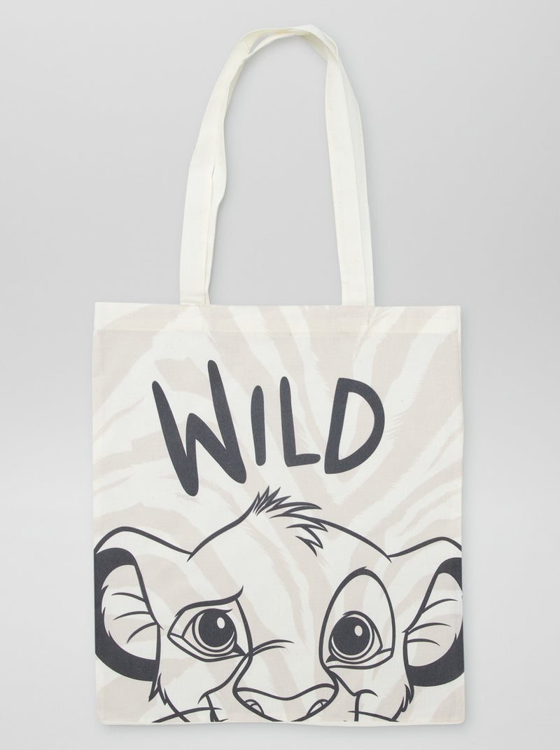 Tote bag 'Disney' BRANCO - Kiabi