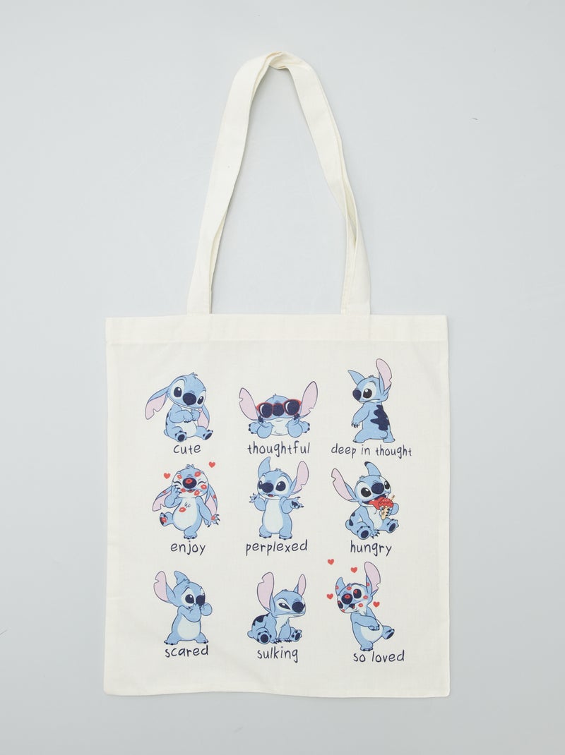 Tote bag 'Disney' BRANCO - Kiabi