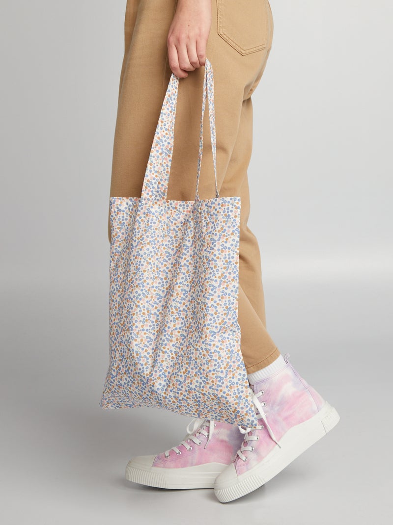 Tote bag estampado BEGE - Kiabi
