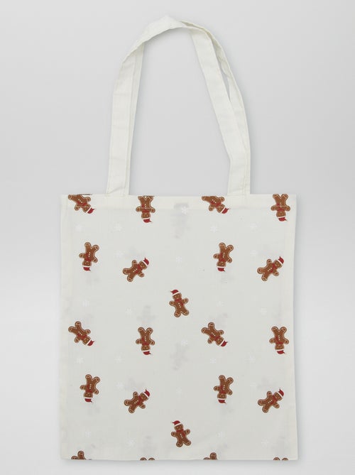 Tote bag estampado - Kiabi