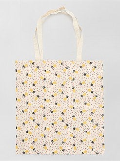 Tote bag estampado - Kiabi