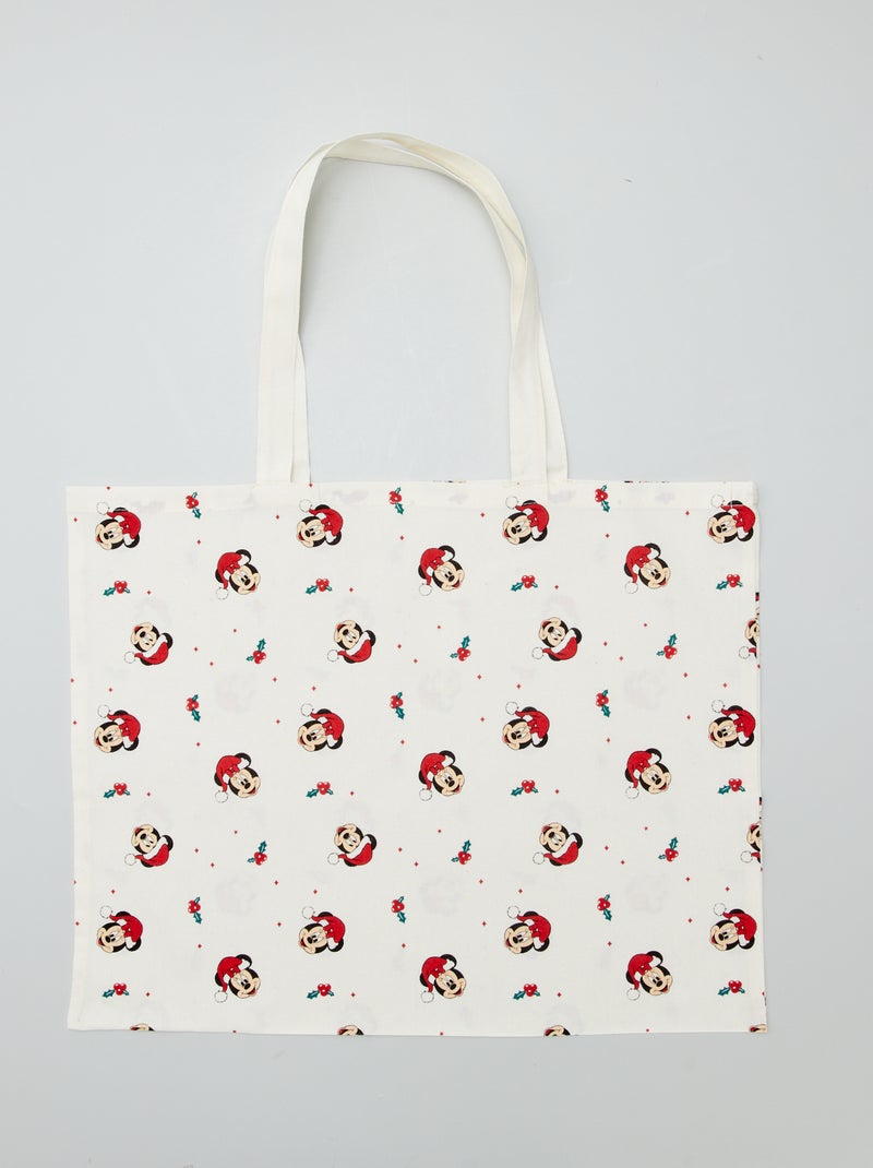 Tote bag estampado 'Disney' BEGE - Kiabi