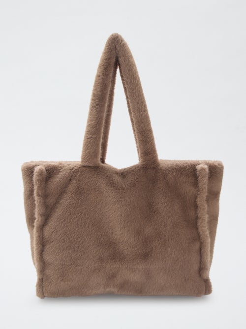 Tote Bag Imitação de Pele - Kiabi