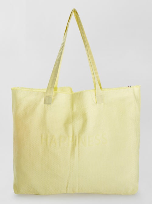Tote bag 'Les Tissages de Charlieu' - Kiabi