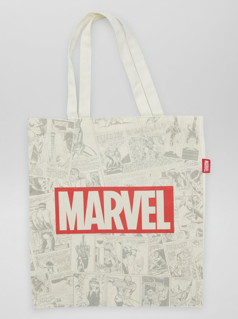 Tote bag 'Marvel' BEGE - Kiabi