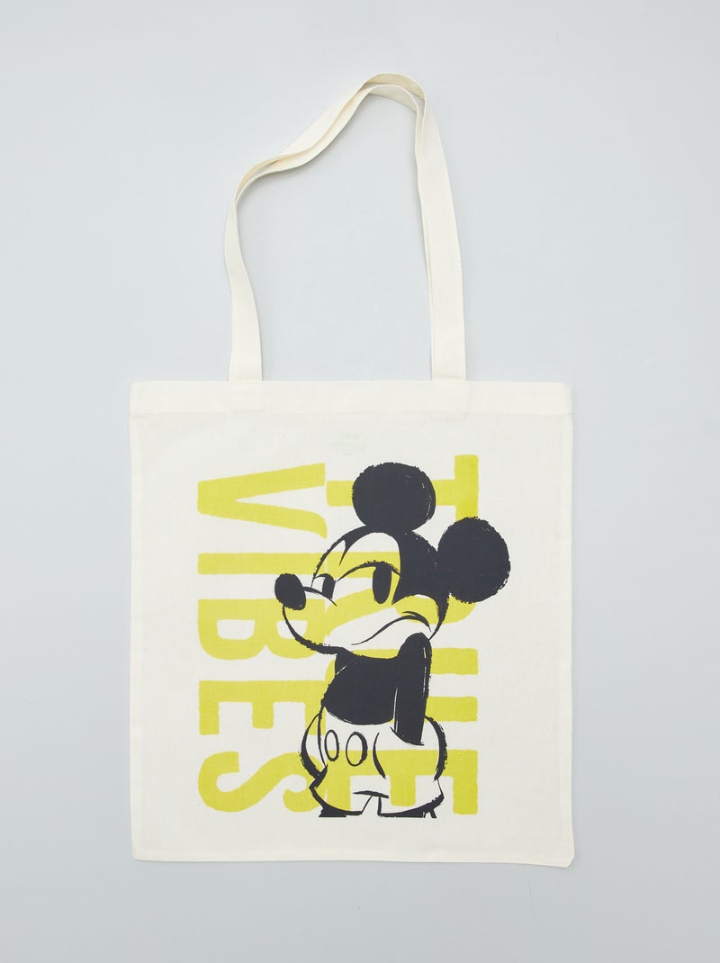 Tote bag 'Mickey 'Disney' BEGE - Kiabi